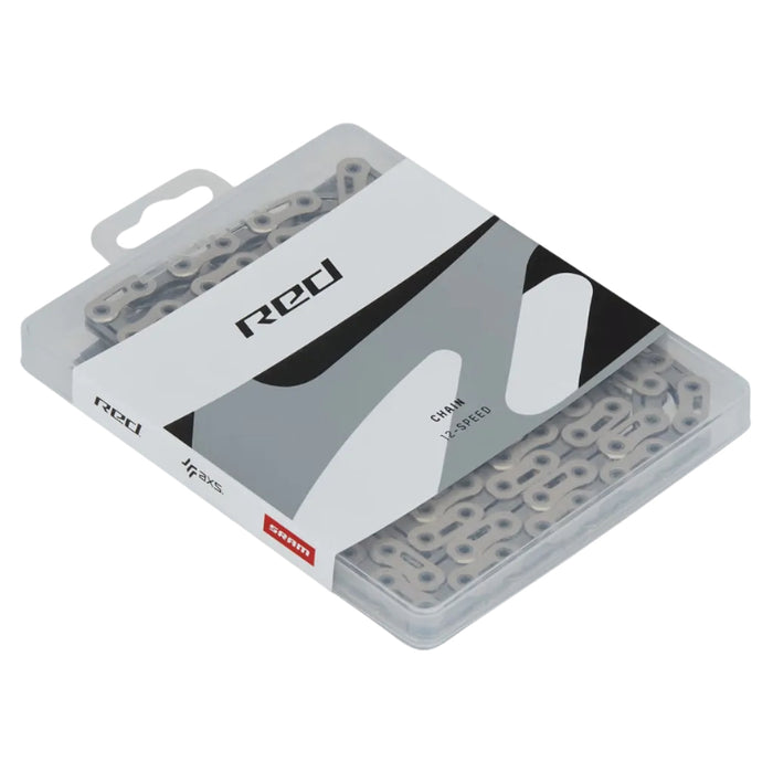 SRAM RED E1 Flattop 12/13-speed chain - silver with PowerLock