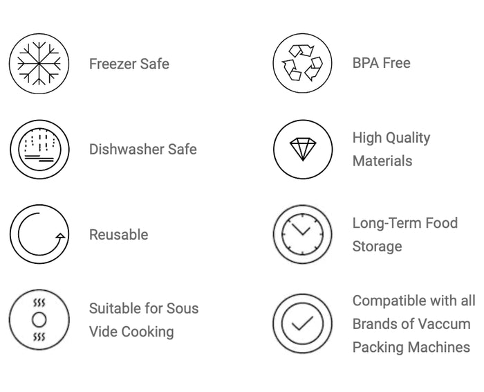 STATUS vacuum rolls 20x300cm - 4pcs - STATUS - Evelostore