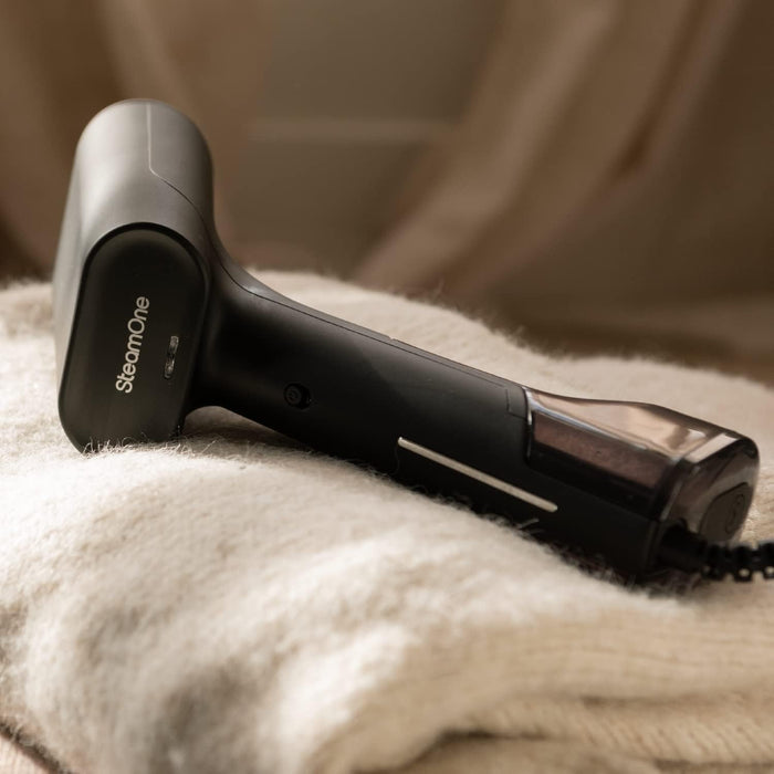 STEAMONE EUDTC120B handheld steamer - black - STEAMONE - Evelostore