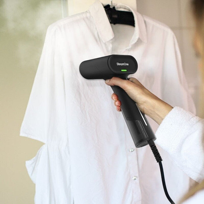 STEAMONE EUDTC75B handheld steamer - black - STEAMONE - Evelostore