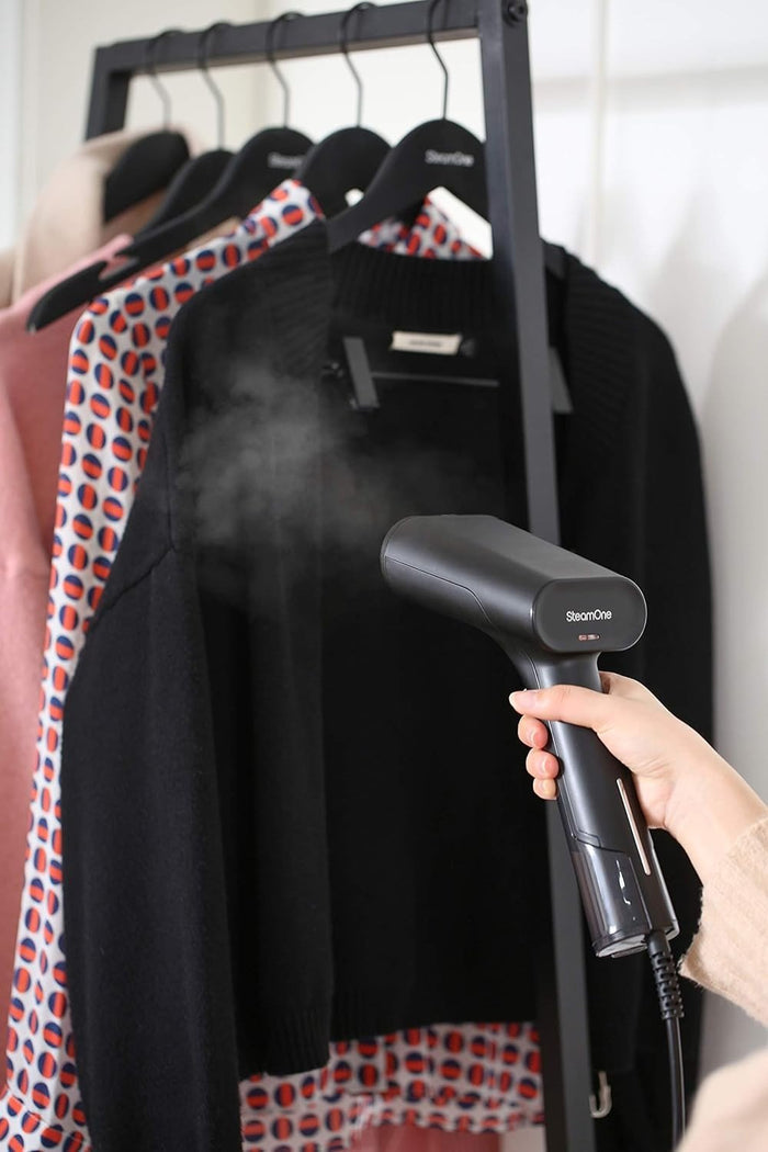 STEAMONE EUDTC75B handheld steamer - black - STEAMONE - Evelostore