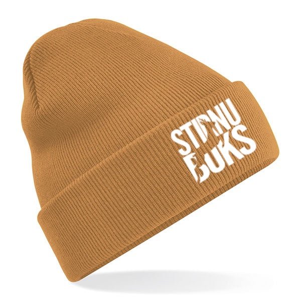 STIRNU BUKS cuff knit beanie – caramel - ELEVEN SPORTSWEAR - Evelostore