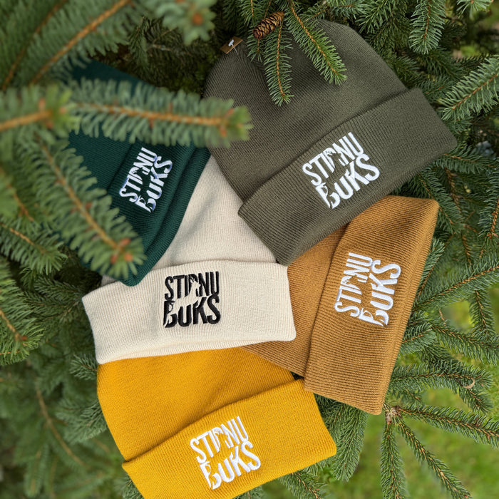 STIRNU BUKS cuff knit beanie – caramel - ELEVEN SPORTSWEAR - Evelostore