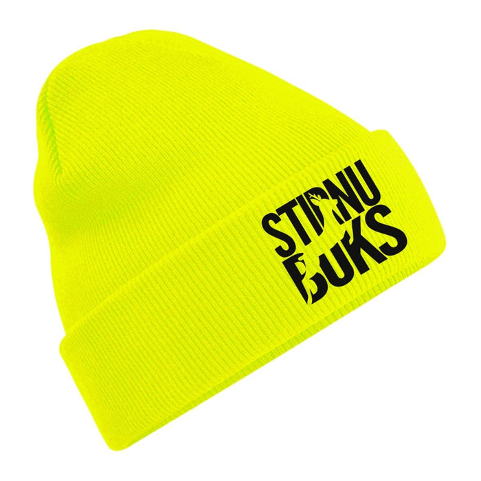 STIRNU BUKS cuff knit beanie – fluo - ELEVEN SPORTSWEAR - Evelostore
