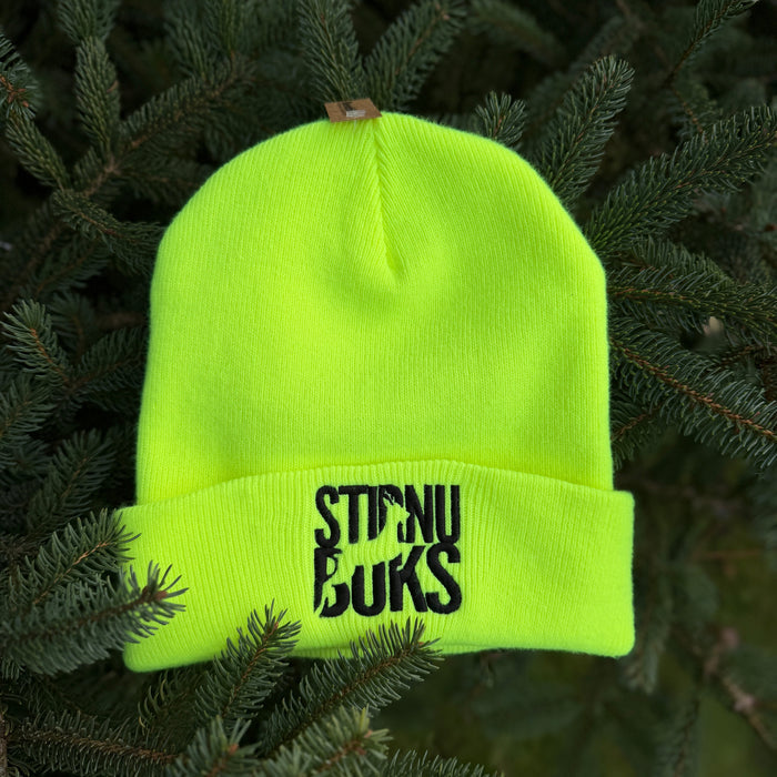 STIRNU BUKS cuff knit beanie – fluo - ELEVEN SPORTSWEAR - Evelostore
