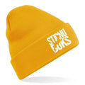 STIRNU BUKS cuff knit beanie – mustard - ELEVEN SPORTSWEAR - Evelostore