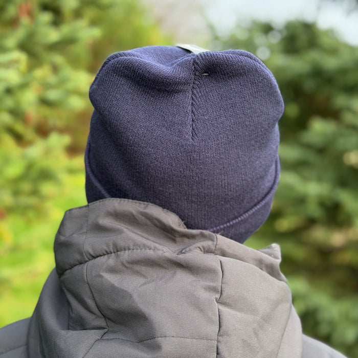 STIRNU BUKS cuff knit beanie – Navy blue - ELEVEN SPORTSWEAR - Evelostore