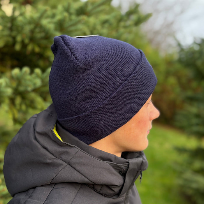 STIRNU BUKS cuff knit beanie – Navy blue - ELEVEN SPORTSWEAR - Evelostore