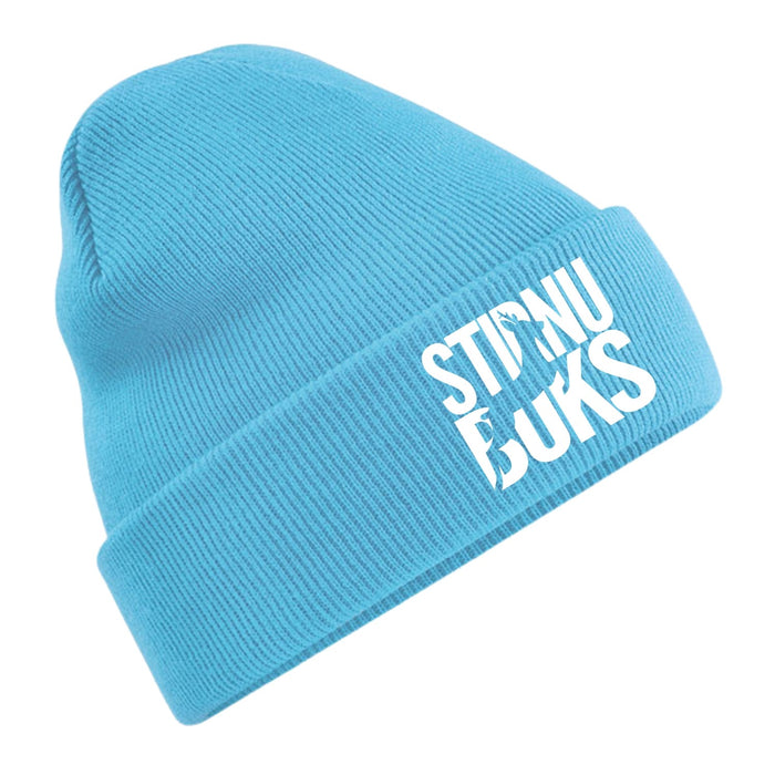 STIRNU BUKS cuff knit beanie – surf blue - ELEVEN SPORTSWEAR - Evelostore