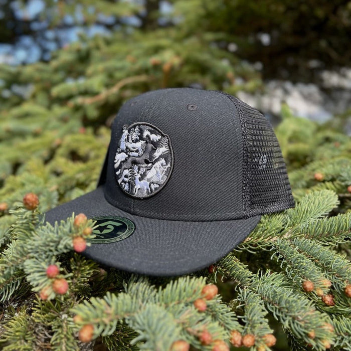 STIRNU BUKS flat cap FIVESTARS - black - ELEVEN SPORTSWEAR - Evelostore