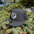 STIRNU BUKS flat cap FIVESTARS - black - ELEVEN SPORTSWEAR - Evelostore