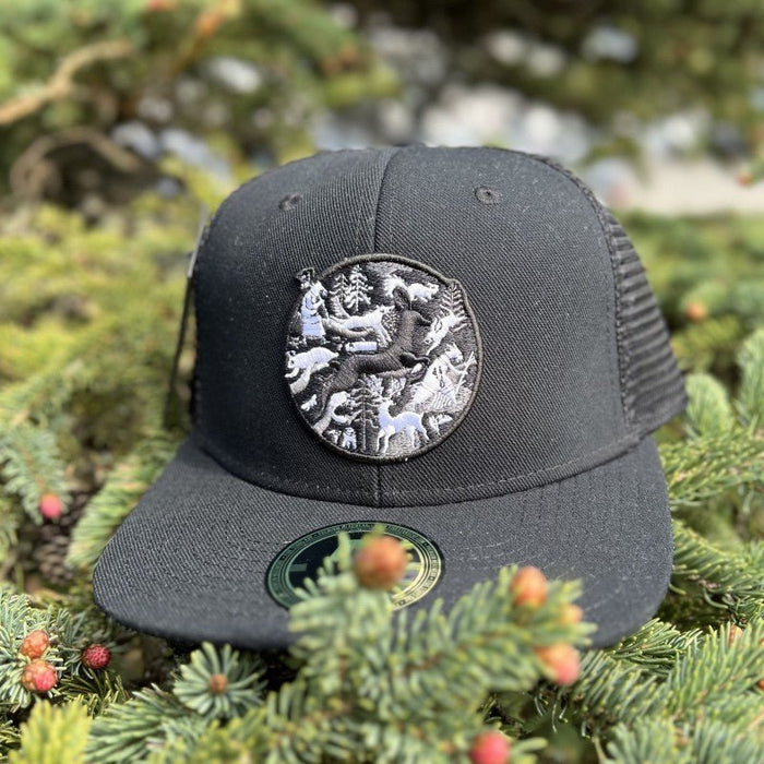 STIRNU BUKS flat cap FIVESTARS - black - ELEVEN SPORTSWEAR - Evelostore