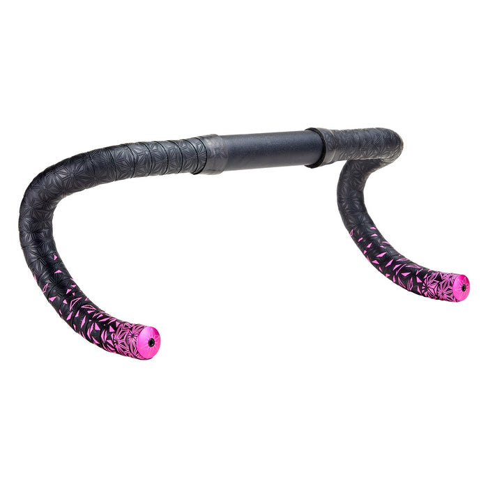 SUPACAZ SUPER STICKY KUSH STAR FADE handlebar tape - neon pink - SUPACAZ - Evelostore