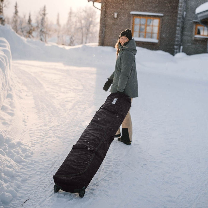 THULE ROUNDTRIP 175 cm ski roller bag - black - THULE - Evelostore