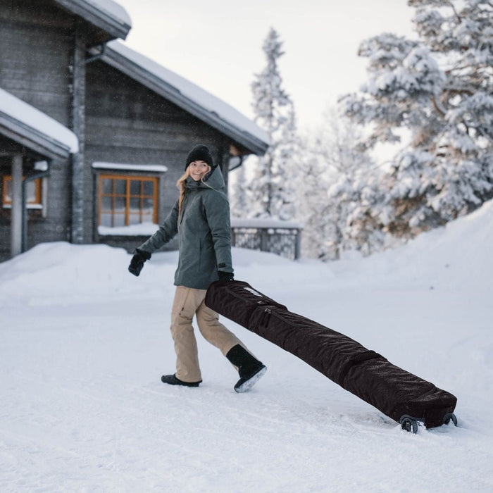 THULE ROUNDTRIP 175 cm ski roller bag - black - THULE - Evelostore