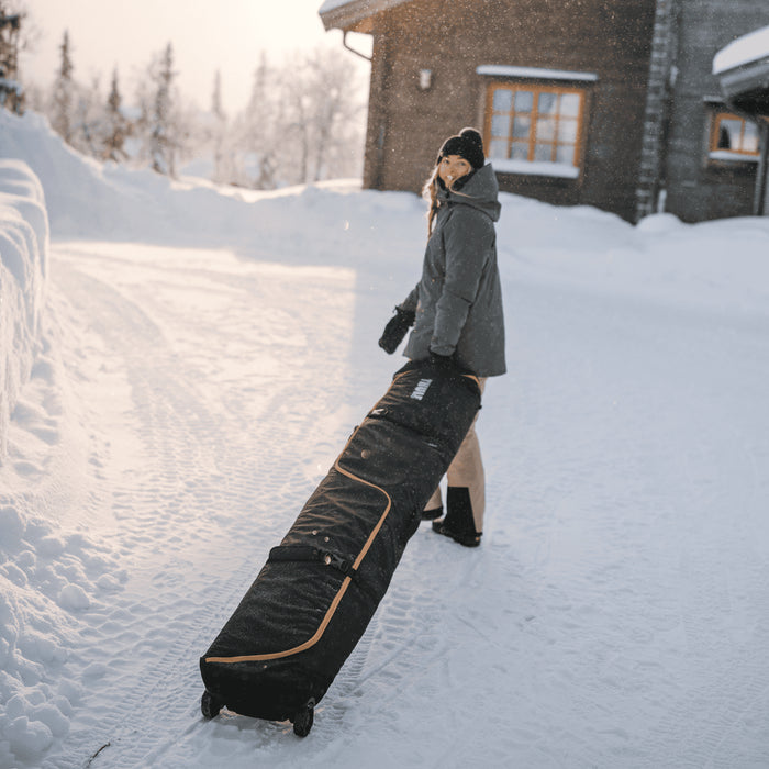 THULE ROUNDTRIP 192 cm ski roller bag - black - THULE - Evelostore
