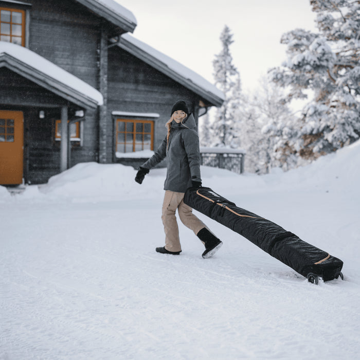 THULE ROUNDTRIP 192 cm ski roller bag - black - THULE - Evelostore