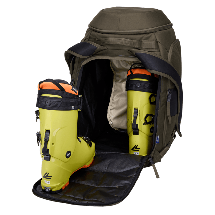 THULE ROUNDTRIP 60L snowboard and ski boot backpack - deep khaki - THULE - Evelostore