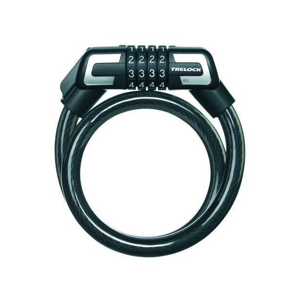 TRELOCK K3 Cable lock code - black