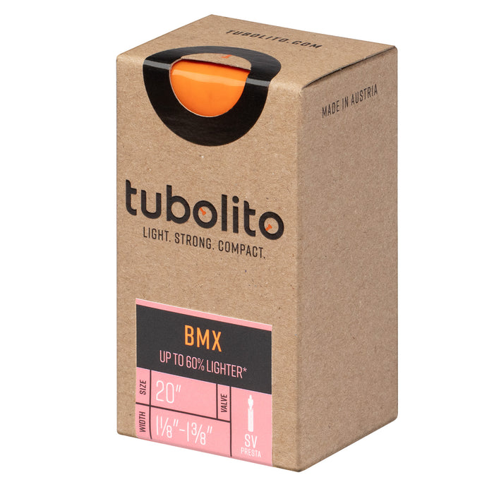 TUBOLITO BMX Inner Tube 20 x 1 - 1/8 - 1 - 3/8 Presta 42mm - TUBOLITO - Evelostore