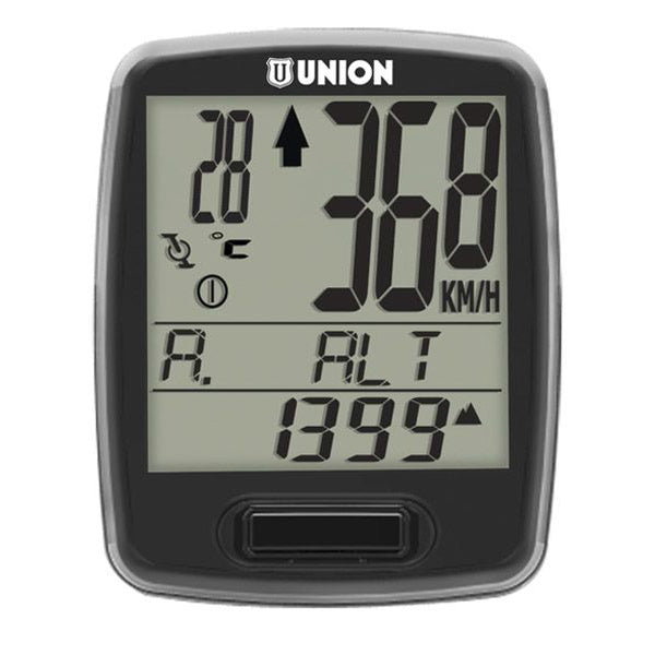 UNION 7TW Wireless Bicycle Computer - black