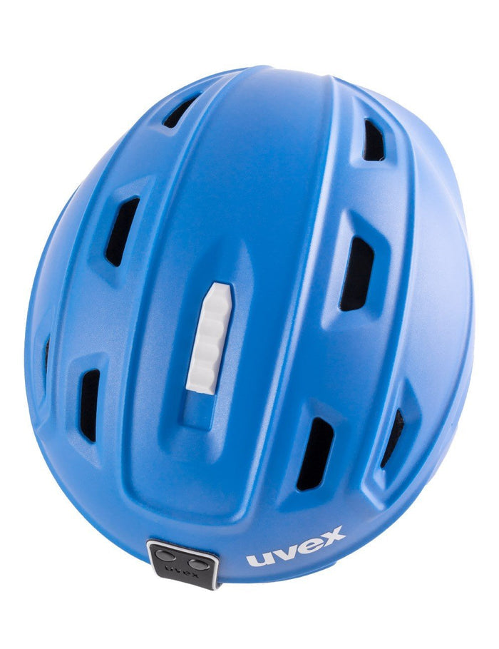 UVEX FIERCE BLUE MET MAT helmet - UVEX - Evelostore