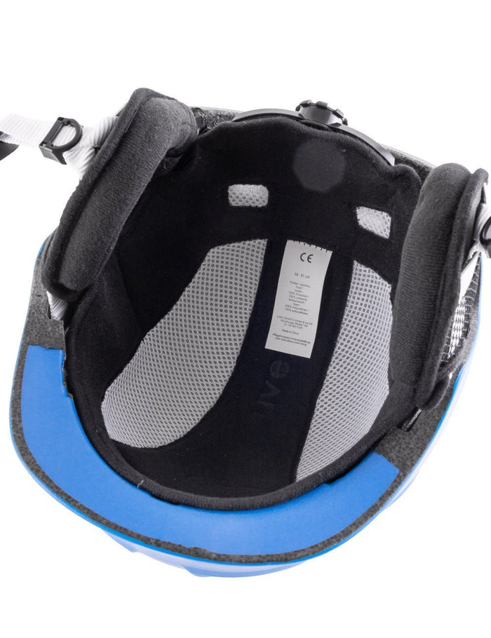 UVEX FIERCE BLUE MET MAT helmet - UVEX - Evelostore