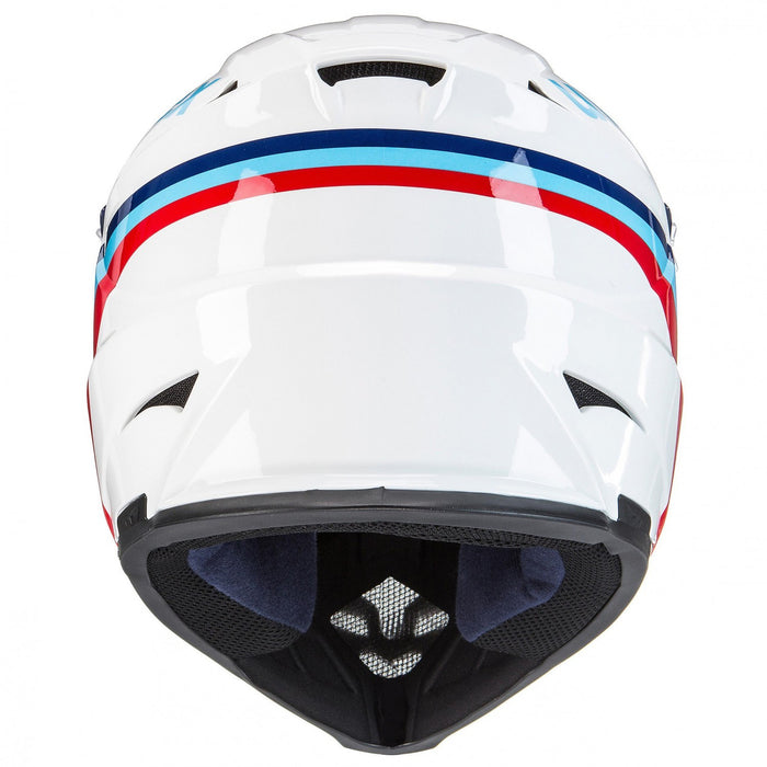 UVEX HLMT 10 full face helmet - white/blue