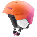 UVEX MANIC PRO PINK - ORANGE MET MAT helmet - UVEX - Evelostore