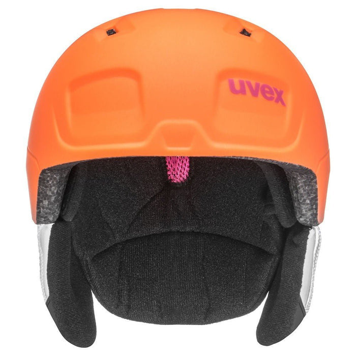 UVEX MANIC PRO PINK - ORANGE MET MAT helmet - UVEX - Evelostore