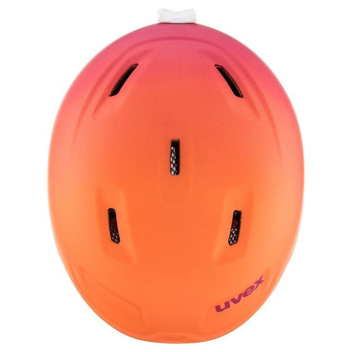 UVEX MANIC PRO PINK - ORANGE MET MAT helmet - UVEX - Evelostore