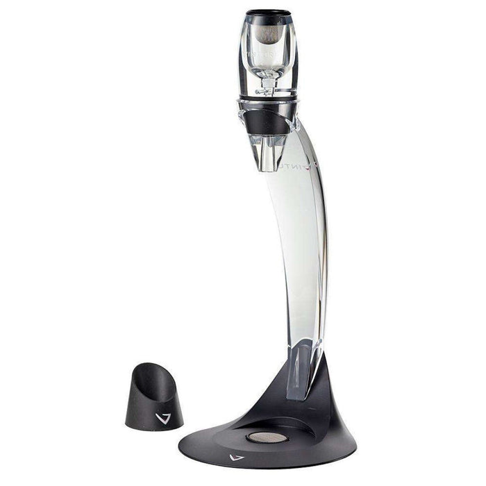 VINTURI V1071 red wine aerator tower set - black - VINTURI - Evelostore