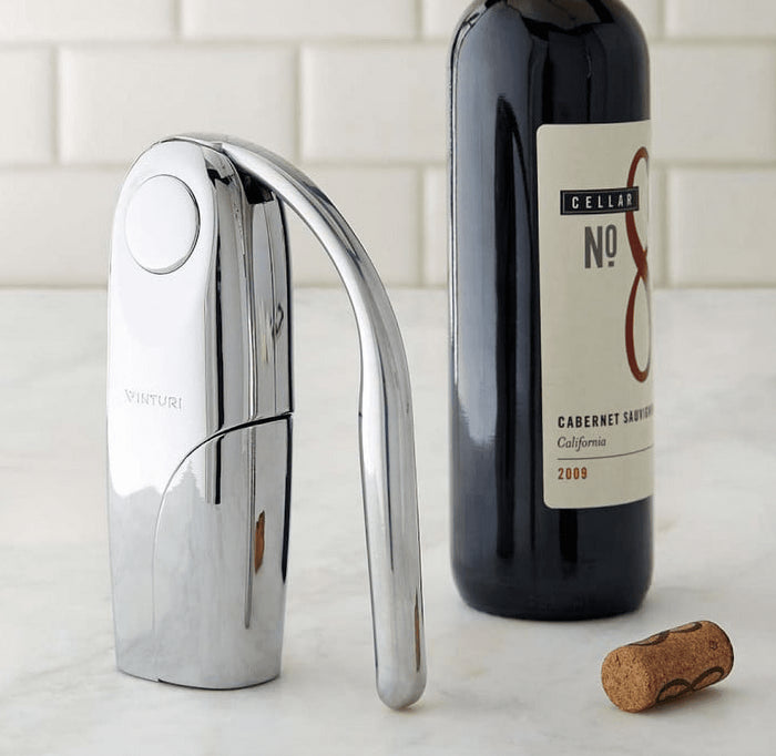 VINTURI V9031 DELUXE vertical lever corkscrew - VINTURI - Evelostore