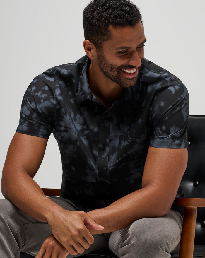 Warmer Tides Woven Button-Up