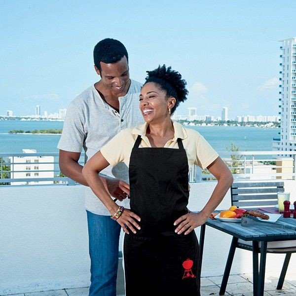 WEBER APRON - black, 6474 - WEBER - Evelostore