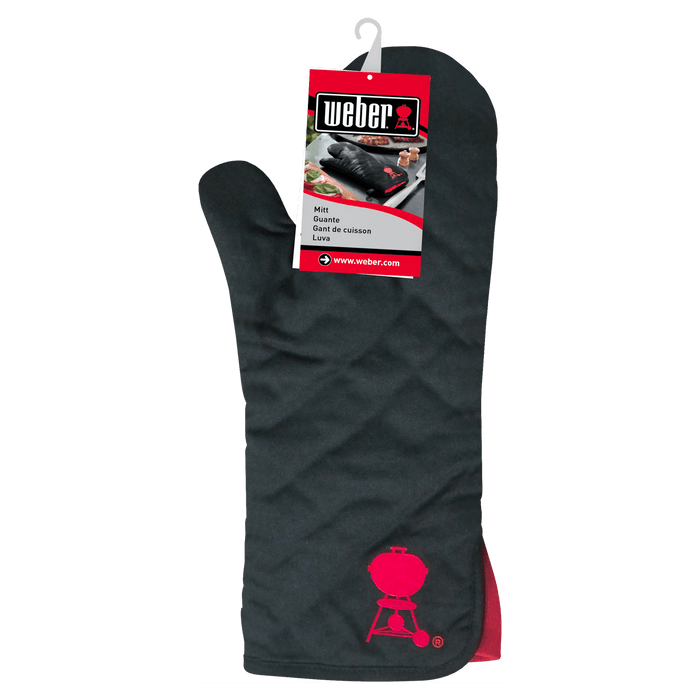 WEBER BARBECUE MITT - black, 6472 - WEBER - Evelostore