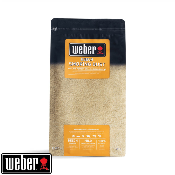 WEBER Beech Smoking Dust 500g 17614 - WEBER - Evelostore
