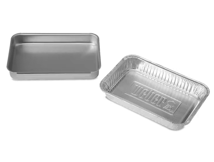 WEBER CATCH PAN KIT aluminium 93305 - WEBER - Evelostore