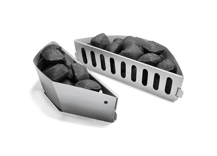 WEBER Char - Baskets – Fits 57 cm Charcoal Barbecues and Up, 2 pcs, 7403 - WEBER - Evelostore
