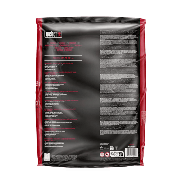 WEBER Cherry All - Natural Hardwood Pellets, 3401050 - WEBER - Evelostore