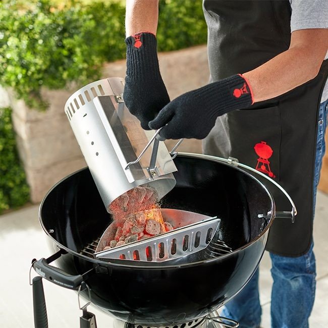 WEBER Chimney Starter Set, 17631 - WEBER - Evelostore