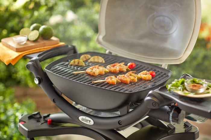 WEBER Cooking Grates fits Q100/1000 grills, 7644 - WEBER - Evelostore