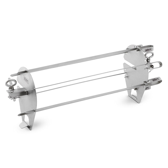 WEBER CRAFTED ROTISSERIE skewer set 40.64cm, 7685 - WEBER - Evelostore