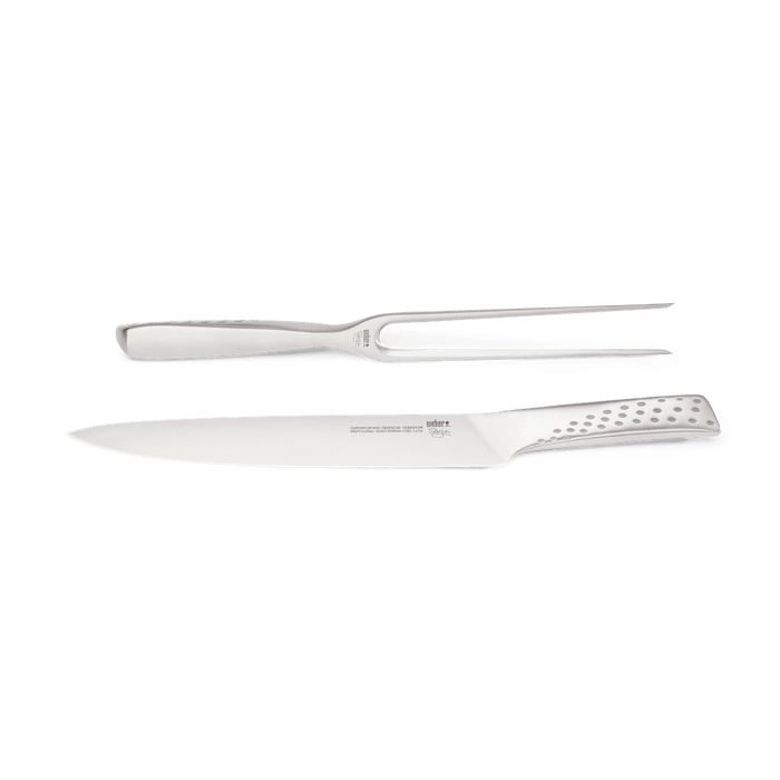 WEBER DELUXE Carving set, 17074 - WEBER - Evelostore