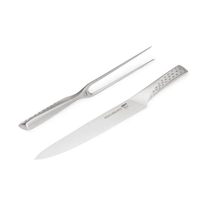 WEBER DELUXE Carving set, 17074 - WEBER - Evelostore