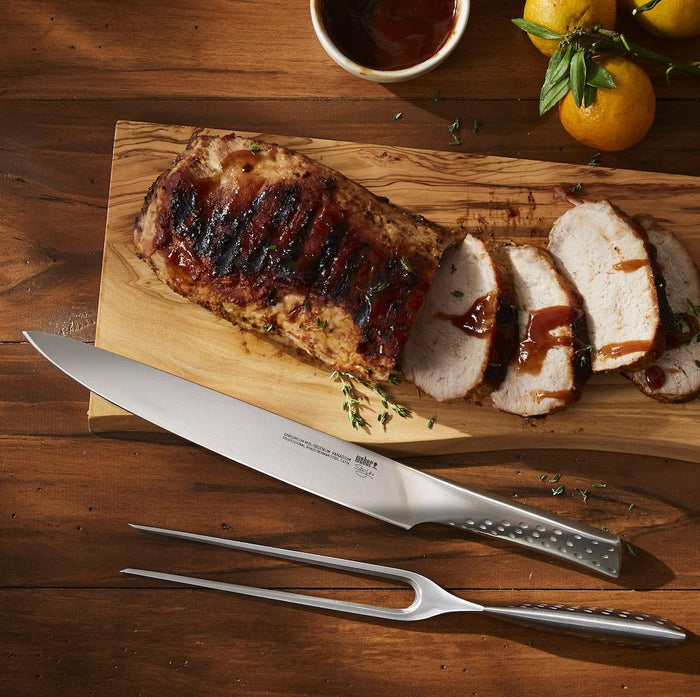 WEBER DELUXE Carving set, 17074 - WEBER - Evelostore