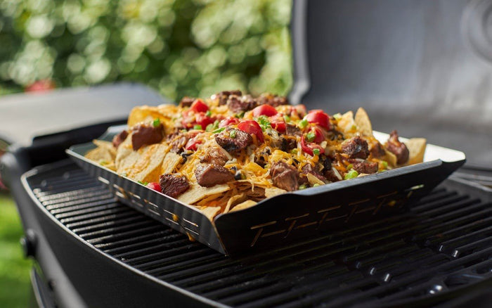 WEBER DELUXE Grilling basket - large 30 x 35 cm, 6434 - WEBER - Evelostore