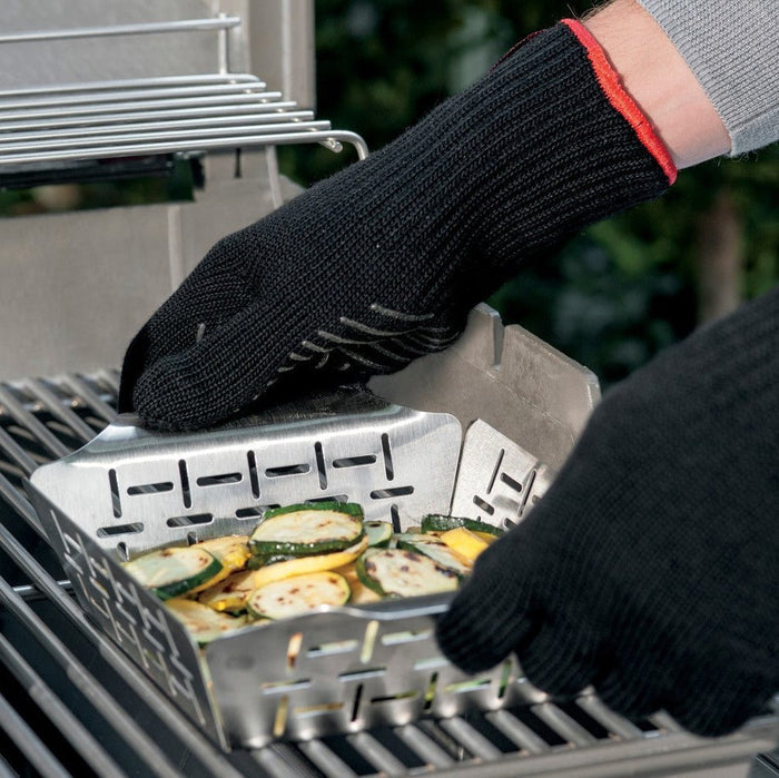 WEBER DELUXE grilling basket, small, 6481 - WEBER - Evelostore