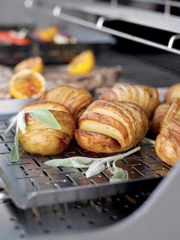 WEBER DELUXE Grilling pan - 30x44cm, 6434 - WEBER - Evelostore