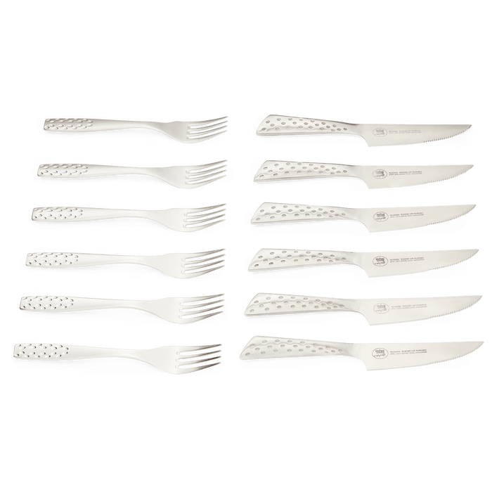 WEBER DELUXE Steak knife set - 12pcs, 17845 - WEBER - Evelostore